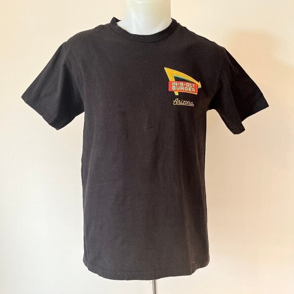 IN-N-OUT BURGER Arizona 2021 A Fresh New Year Black Collector T-Shirt Youth Sz S - Picture 2 of 10
